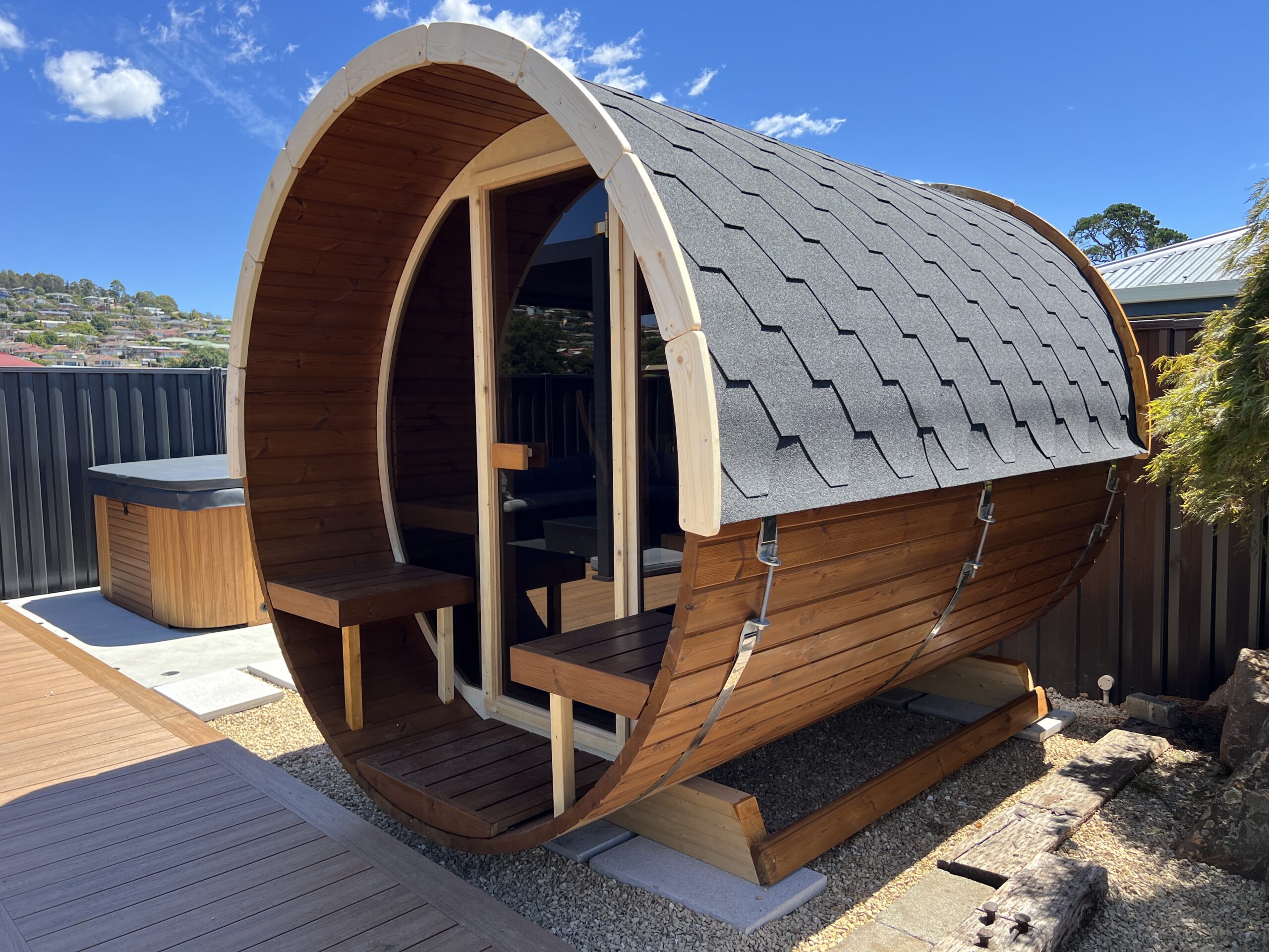 SUMMIT SAUNA installed in Launceston TAS Shym Saunas