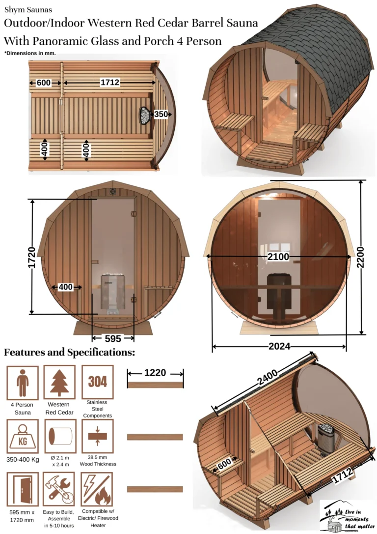 092423-Outdoor-Indoor-Western-Red-Cedar-Barrel-Sauna-With-Panoramic-Glass-and-Porch-4-Person