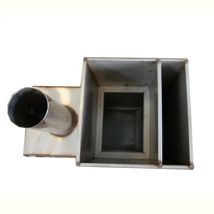 Outdoor Cedar or Thermowood Hot Tub With Internal Firewood Heater and Cover - Image 9