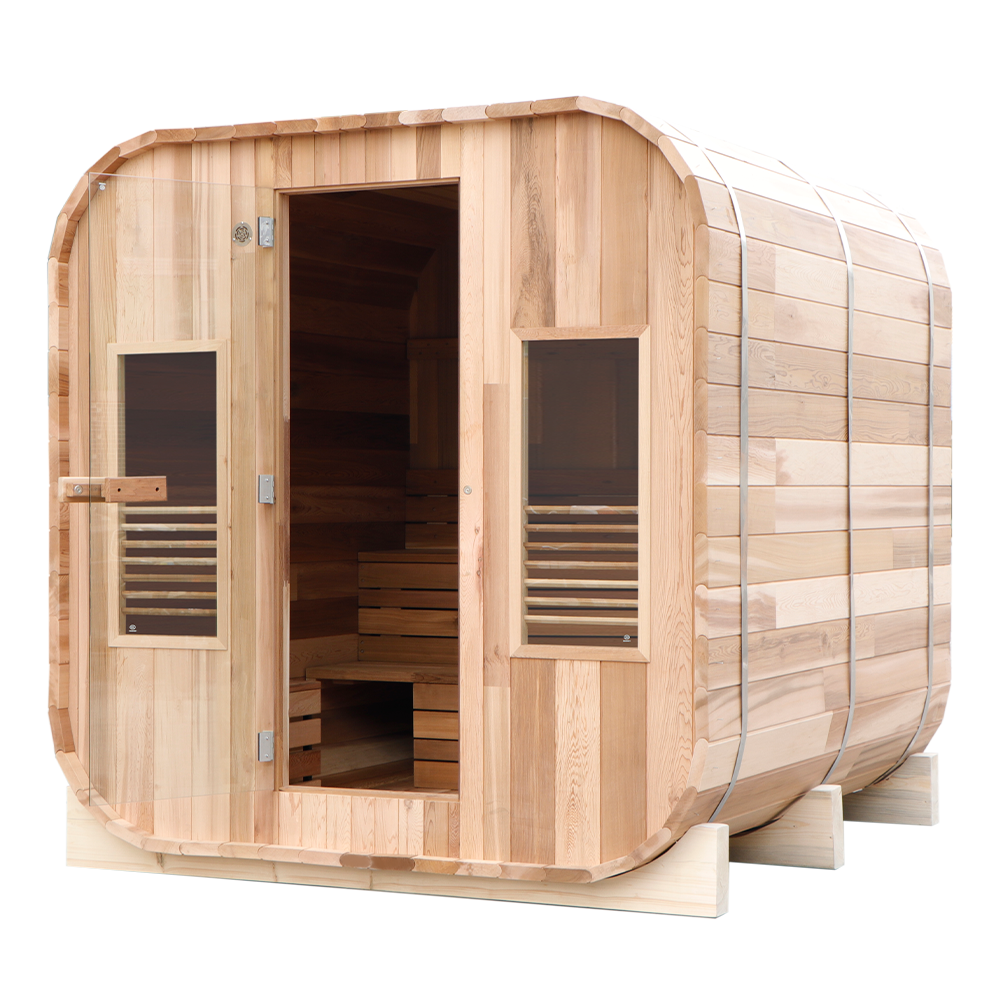 Buy Wood Barrel Sauna Kit Australia, 210 Person Shym Saunas