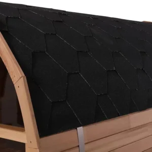 Black Bitumen Shingles for Sauna Roof