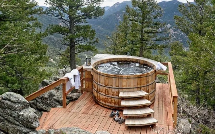 Style your Deck, Backyard with hot tubs