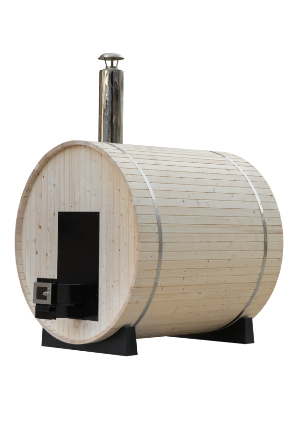 Wood Burning Sauna Heater Firewood Sauna Stove with Flue Kit 15kW