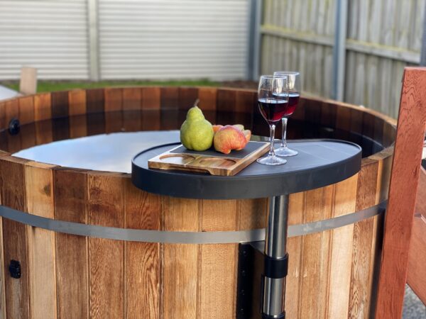deluxe hot tub tray table