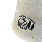 Traditional Sauna Hat Russian Sauna Hat Felt Sauna Hat Sauna Wool Hat Banya Spa Hat