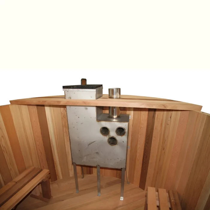 Shym Saunas Firewood Stainless Steel Hot Tub and Pool Water Heater Internal - Image 6