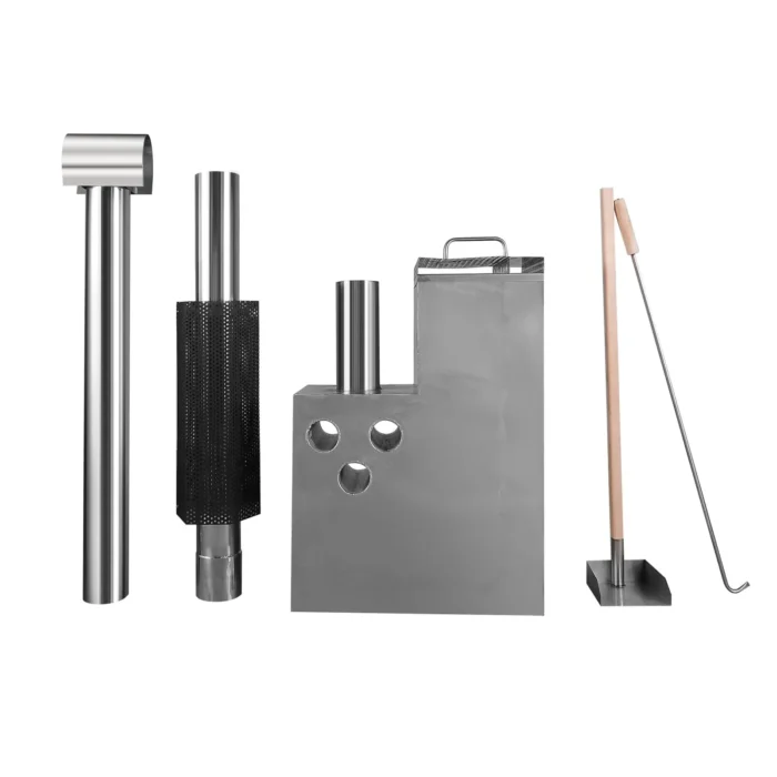 Shym Saunas Firewood Stainless Steel Hot Tub and Pool Water Heater Internal