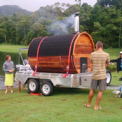 Barrel Sauna with Ease | Shop Shym Saunas Now