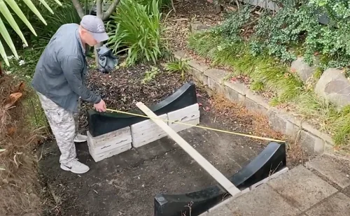barrel sauna base assembly