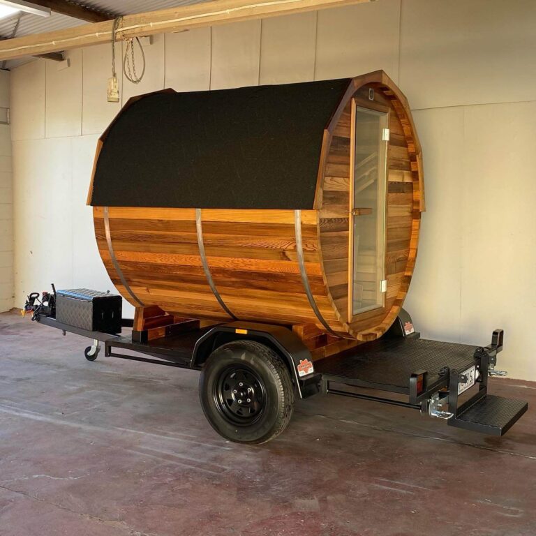 sauna on wheels australia