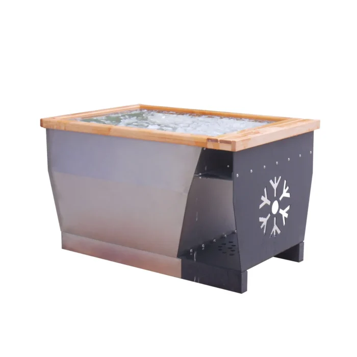 Cube Cold Plunge Tub 400 L with Cover