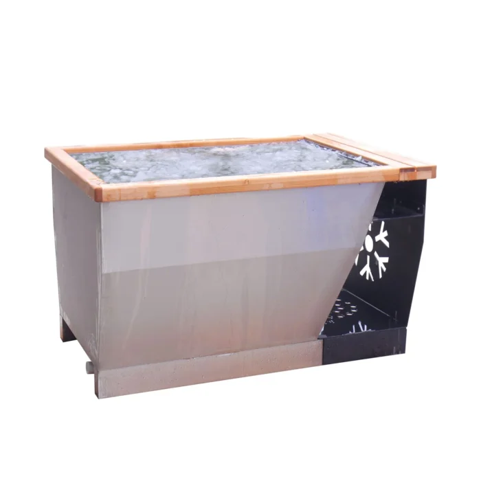 Cube Cold Plunge Tub 400 L with Cover - Image 4