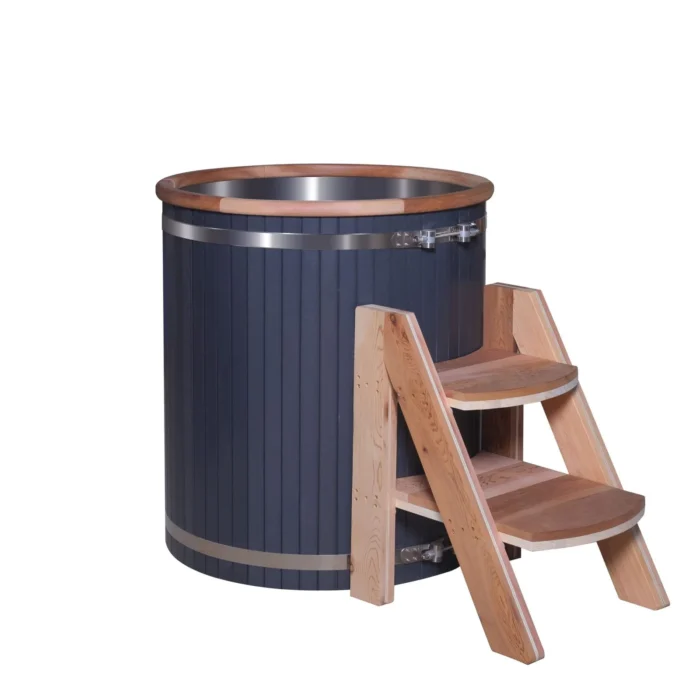 Barrel Cold Plunge Tub 400 L with Cover - Image 4
