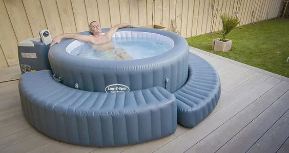 inflatable hot tub