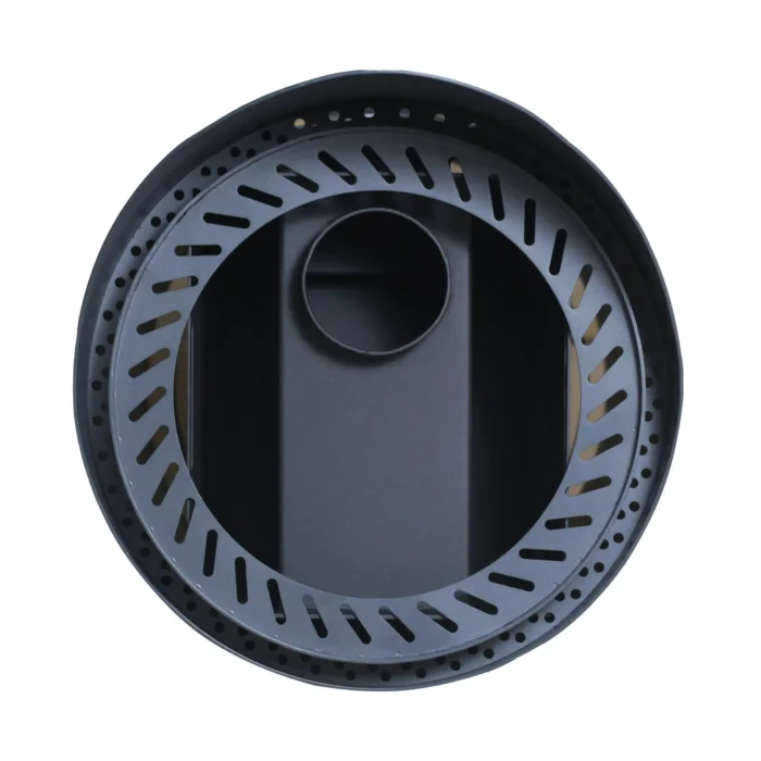 Wood Burning Sauna Heater Firewood Sauna Stove with Flue Kit 17kW SHYM2 Round - Image 8