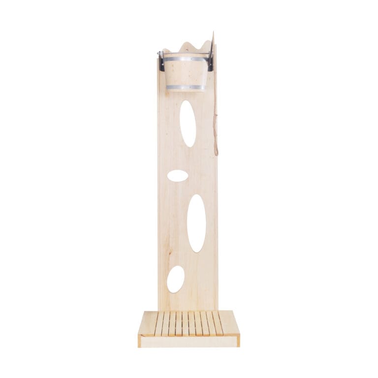 Outdoor Waterfall Bucket Column for Sauna/Banya