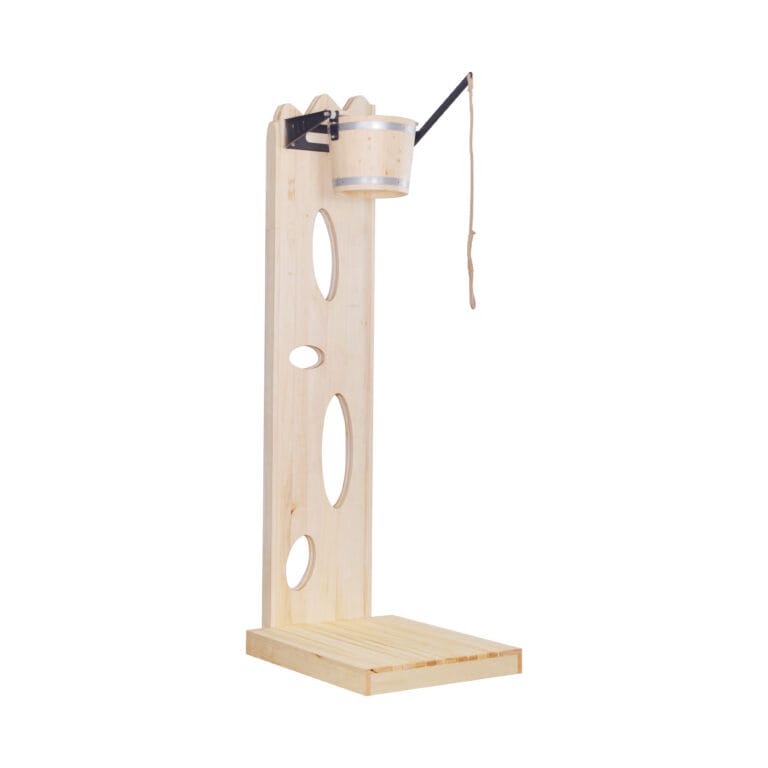 Outdoor Waterfall Bucket Column for Sauna/Banya