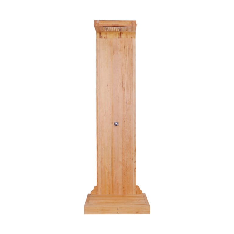 Hardwood Timber Outdoor Shower Column