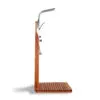 Hardwood Timber Outdoor Shower Column