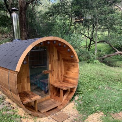 2 person outdoor sauna australia