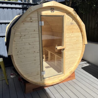 indoor spruce barrel sauna australia