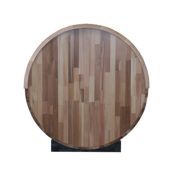 Outdoor/Indoor Spruce or Cedar Barrel Sauna UNITY (3 - 5 Person) - Image 11