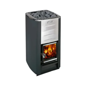Wood Burning Sauna Heater Firewood Sauna Stove with Flue Kit and Stones HARVIA M3 16.5 kW