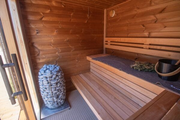 Outdoor Sauna Thermo Treated Spruce PATIO XS (4 - 7 Person) MADE IN EUROPE - Image 20