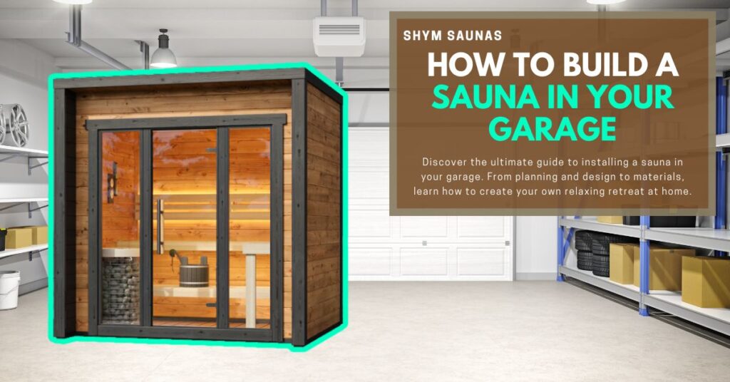 sauna in garage