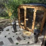 cube sauna western cedar