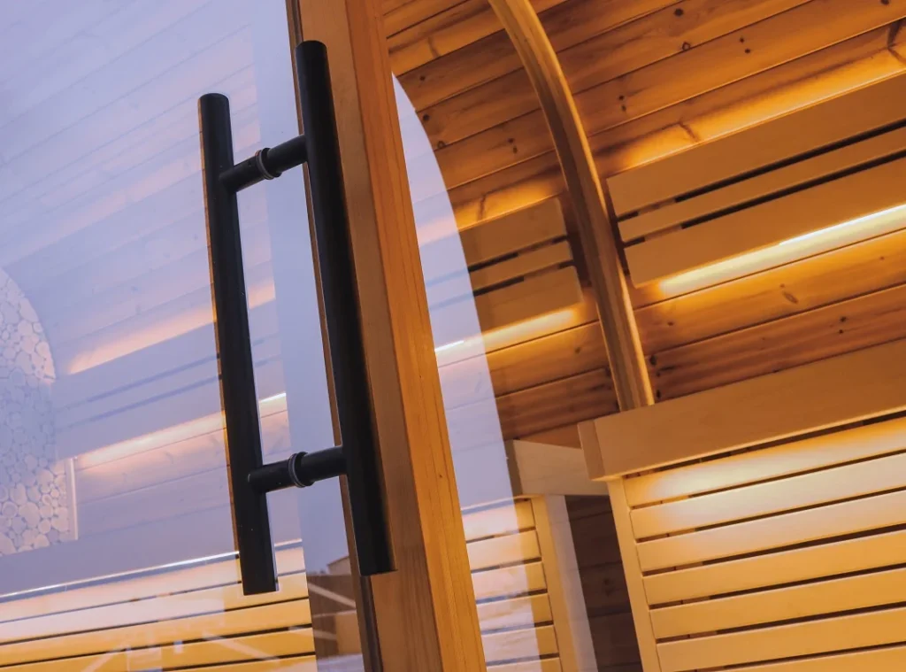 Outdoor-Sauna-Thermo-Treated-Spruce-SERENITY-ROUND-CUBE-SINGLE-3-–-10-Person-MADE-IN-EUROPE-12