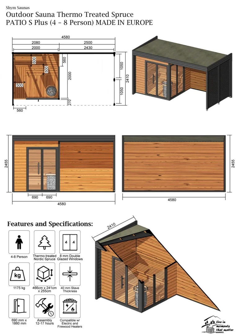 Outdoor-Sauna-Thermo-Treated-Spruce-PATIO-S-Plus-4-–-8-Person-MADE-IN-EUROPE-v3_red