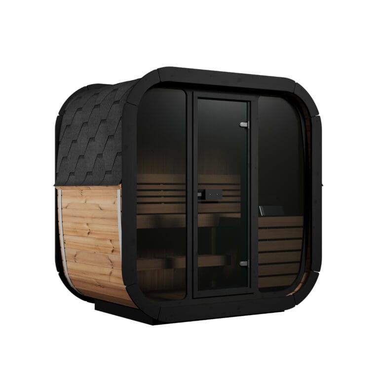 Outdoor Sauna Thermo Treated Spruce UNION 125 (2 - 4 Person) MADE IN EUROPE