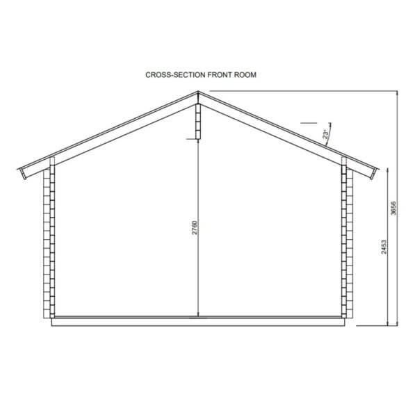 Sauna Cabin Summer House Boden MADE IN EUROPE - Image 14