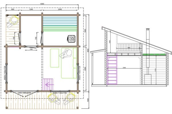 Sauna Cabin Summer House Bergen - Image 16