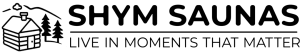 Shym Saunas Logo - Black