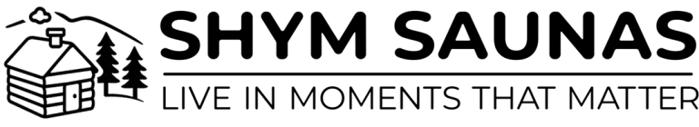 Shym Saunas Logo - Black