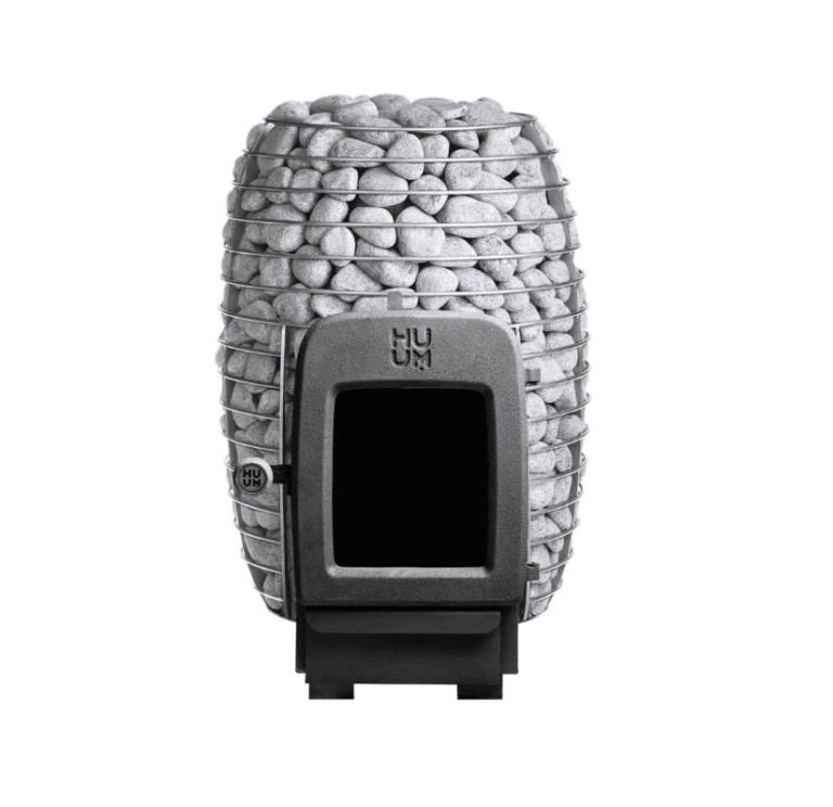 HUUM HIVE HEAT 12 kW with Stones Flue Kit and protection panels