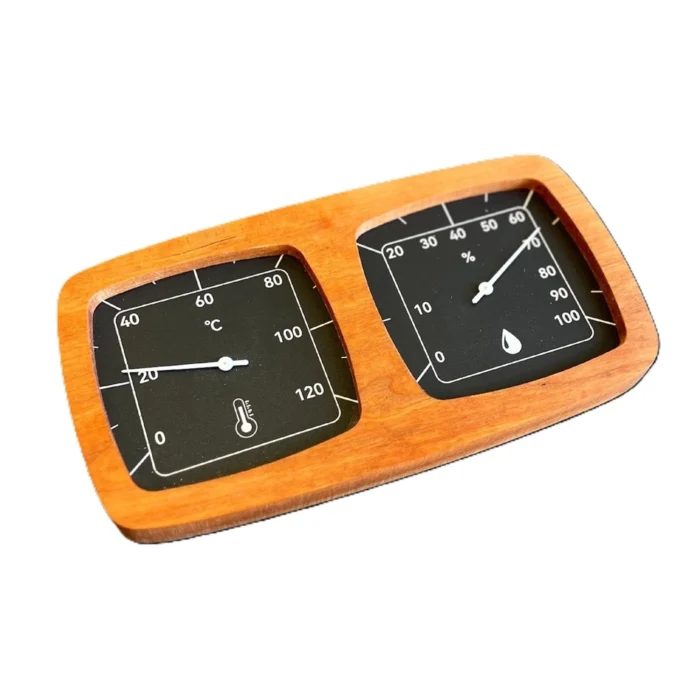 Sauna Thermometer and Hygrometer 2 in 1 dual display Alder - Image 2