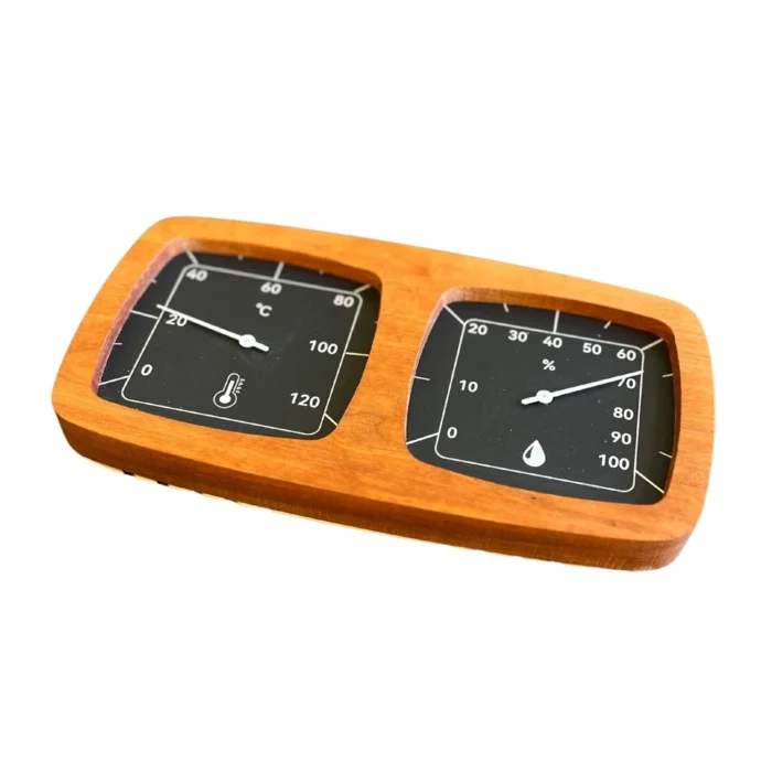 Sauna Thermometer and Hygrometer 2 in 1 dual display Alder - Image 3