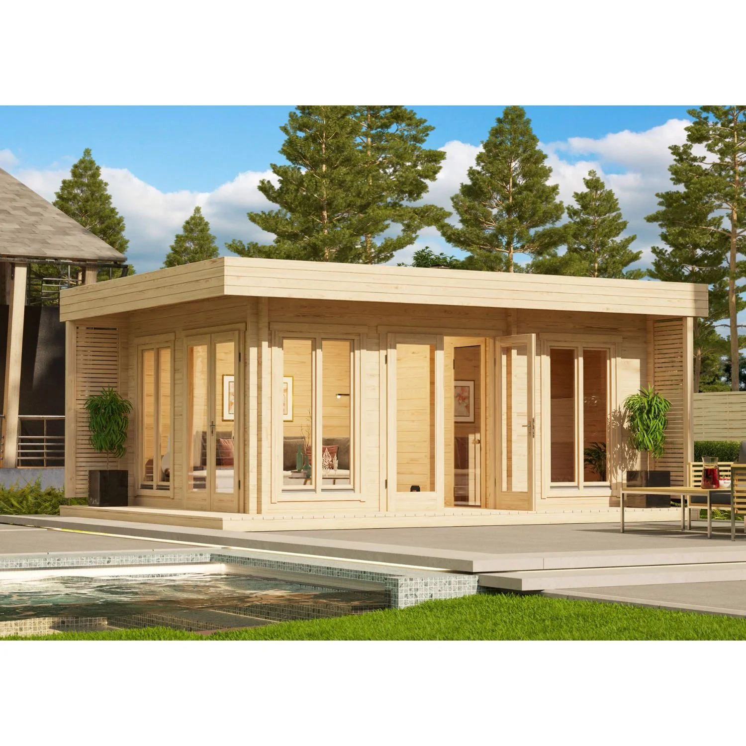 Sauna Cabin Summer House Dresden MADE IN EUROPE - Image 2