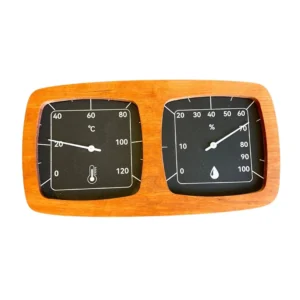 Sauna Thermometer and Hygrometer 2 in 1 dual display Alder
