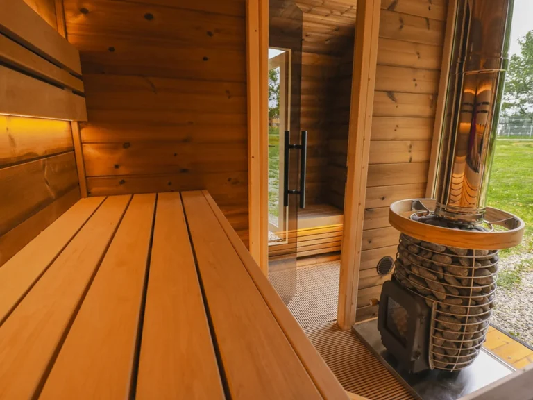 Outdoor-Sauna-Thermo-Treated-Spruce-SERENITY-ROUND-CUBE-DOUBLE-3-7-Person-MADE-IN-EUROPE-13