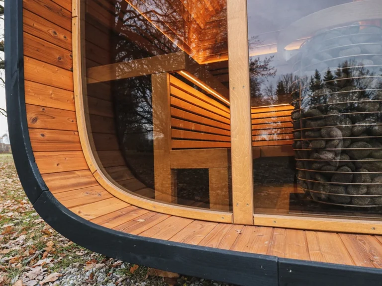 Outdoor-Sauna-Thermo-Treated-Spruce-SERENITY-ROUND-CUBE-DOUBLE-3-7-Person-MADE-IN-EUROPE-17