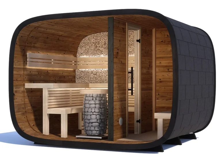 Outdoor-Sauna-Thermo-Treated-Spruce-SERENITY-ROUND-CUBE-DOUBLE-3-7-Person-MADE-IN-EUROPE-18