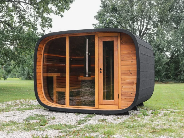 Outdoor-Sauna-Thermo-Treated-Spruce-SERENITY-ROUND-CUBE-DOUBLE-3-7-Person-MADE-IN-EUROPE-8