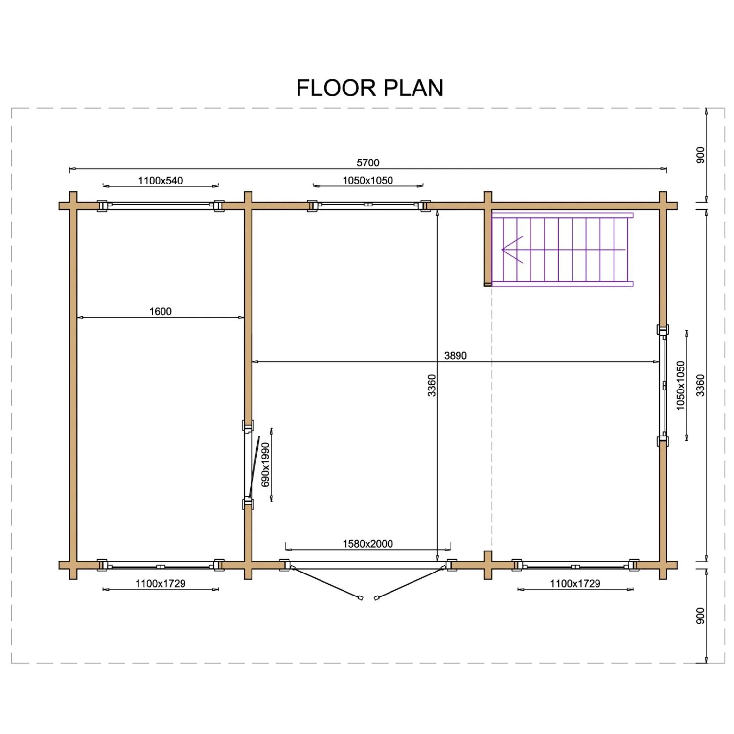 Fellin Summerhouse with Loft MADE IN EUROPE - Image 3