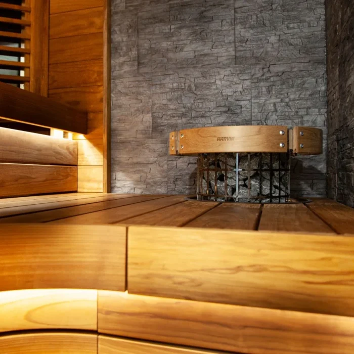 Harvia Cilindro PC XE Electric Sauna Heater in Black Steel + Xenio Control Unit - Image 8