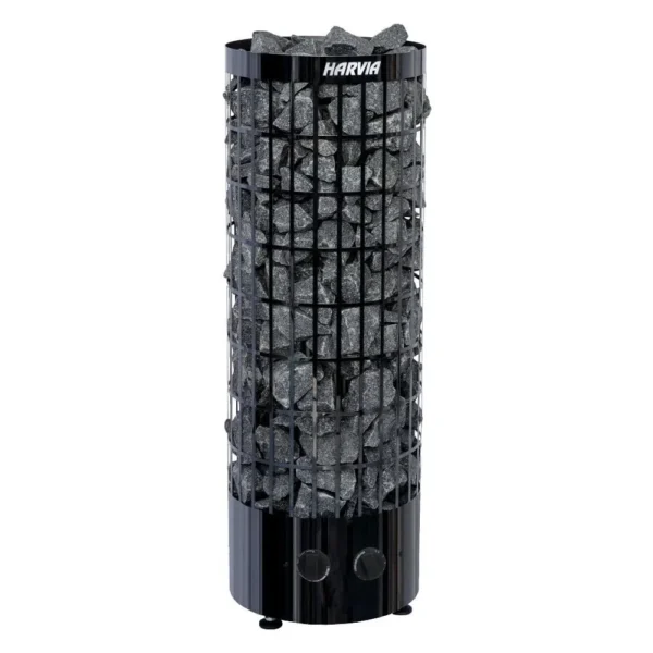 Harvia Cilindro PC Electric Sauna Heater – Black Steel