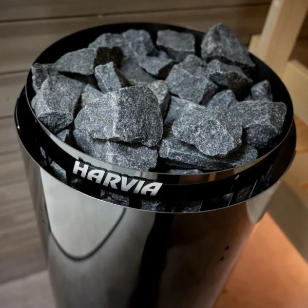 Shyms Sauna Harvia Cilindro PC70 PC90 Black Steel